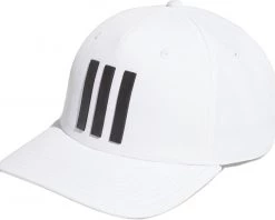 Adidas Men's 2022 3-Stripes Tour Golf Hat White