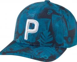 PUMA Men's Beach P 110 Golf Hat Ocean