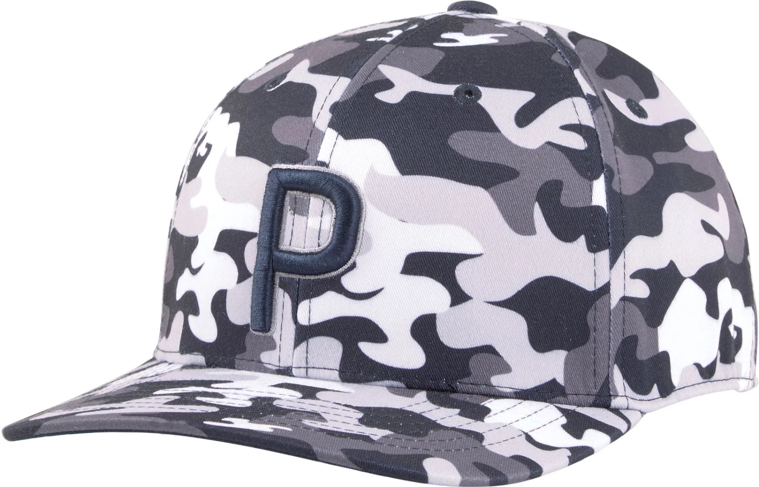 PUMA Men's P 110 Camo Snapback Golf Hat Navy Blazer/high Rise 5 PUMA Men's P 110 Camo Snapback Golf Hat Navy Blazer/high Rise - Image 3