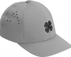 Black Clover Men's Seamless Luck 3 Fitted Golf Hat Grey -Golf Hats Sales Store unnamed file 250