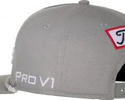 Titleist Men's Tour Rope Flat Brim Snapback Golf Hat Grey/white -Golf Hats Sales Store unnamed file 258