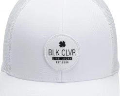 Black Clover Cash 2 Snapback Golf Hat For Men White