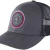 TravisMathew Men's Trip L Golf Hat Heather Grey Pinstripe