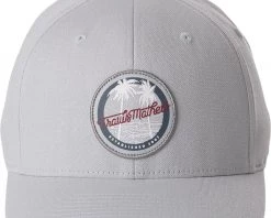 TravisMathew Men's Home Free Flexback Golf Hat Heather Sleet -Golf Hats Sales Store unnamed file 296