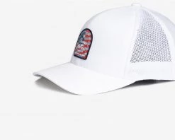 TravisMathew Men's Above Asking Golf Hat White -Golf Hats Sales Store unnamed file 325
