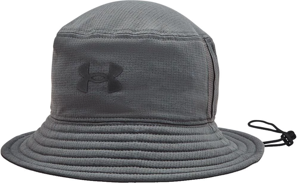 Under Armour Men's Iso-Chill ArmourVent Bucket Hat Grey 3 Under Armour Men's Iso-Chill ArmourVent Bucket Hat Grey