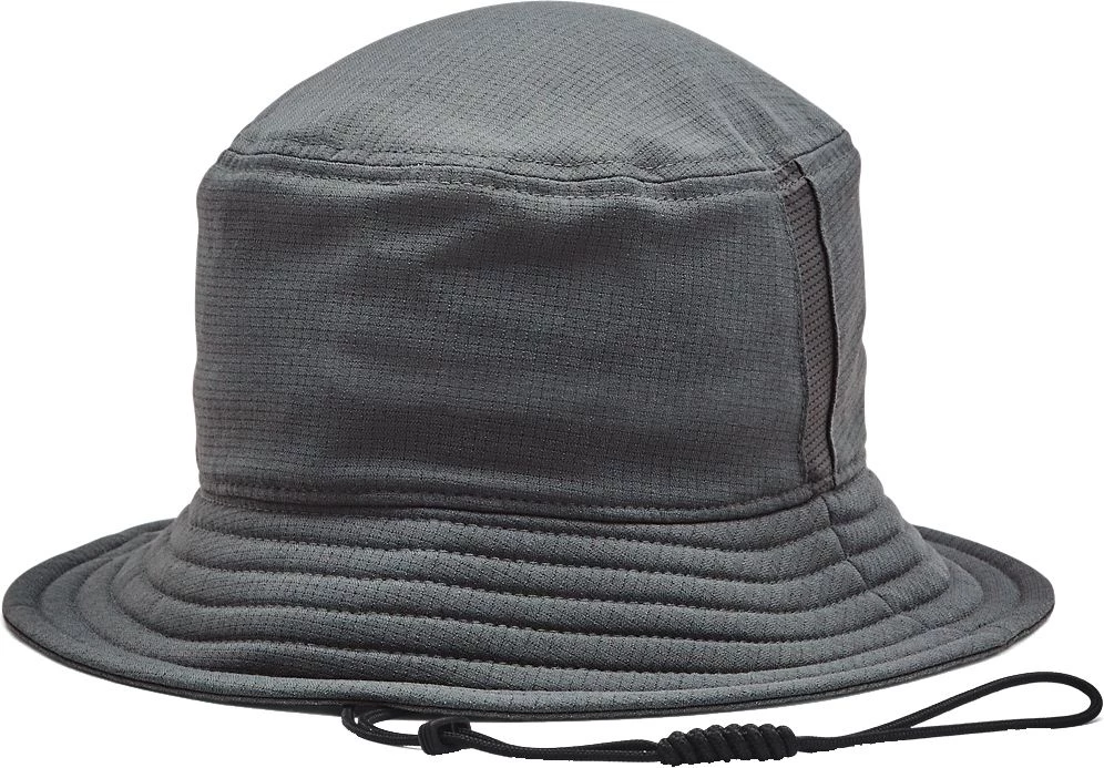Under Armour Men's Iso-Chill ArmourVent Bucket Hat Grey 5 Under Armour Men's Iso-Chill ArmourVent Bucket Hat Grey - Image 3
