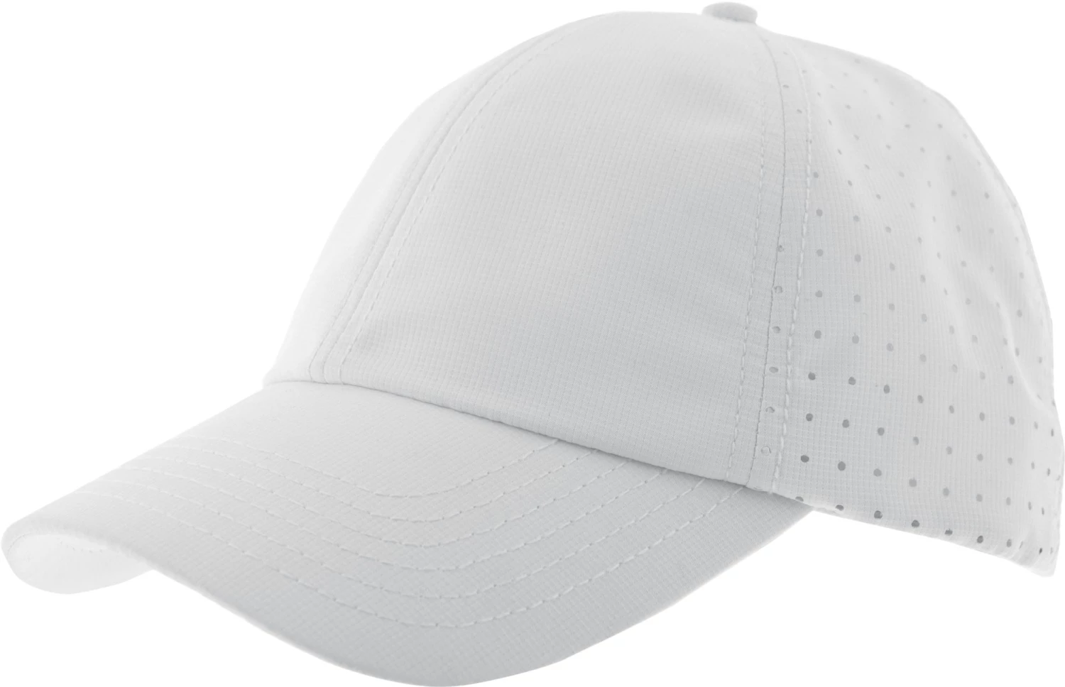 Slazenger Women's Tech Perforated Golf Hat White 3 Slazenger Women's Tech Perforated Golf Hat White