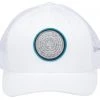 TravisMathew Men's The Patch Golf Hat White