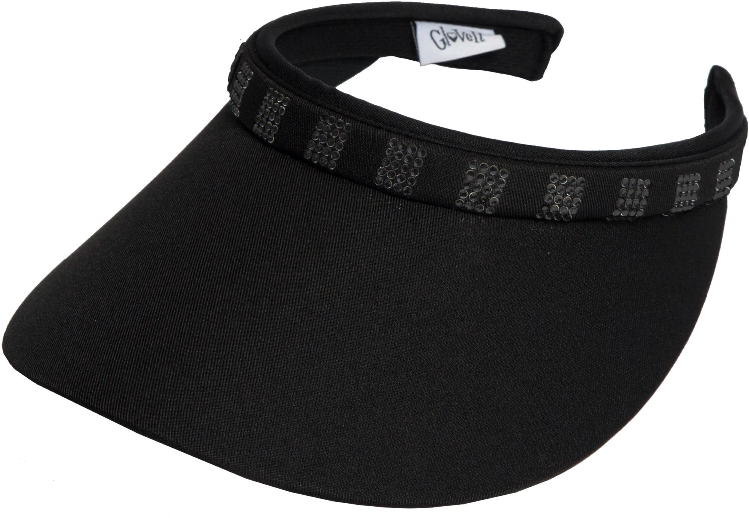 Glove It Bling Crystal Square Slide On Golf Visor For Women Fini 3 Glove It Bling Crystal Square Slide On Golf Visor For Women Fini