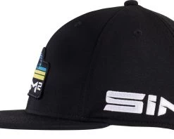 TaylorMade Men's SIM2 Metalwood Snapback Golf Hat - Exclusive Black -Golf Hats Sales Store unnamed file 434