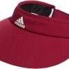 Adidas Women's Wide Brim Tour Golf Visor Legacy Burgundy -Golf Hats Sales Store unnamed file 442