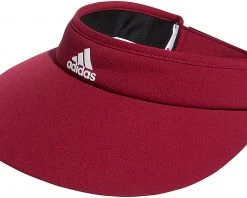 Adidas Women's Wide Brim Tour Golf Visor Legacy Burgundy