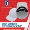 NoSweat Hat Liner 3-Pack For Women Red -Golf Hats Sales Store unnamed file 464