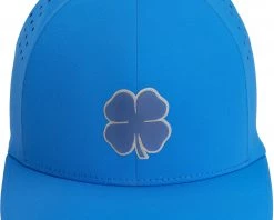 Black Clover Men's Seamless Luck 5 Fitted Golf Hat Blue
