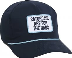 Barstool Sports Men's Saturday's Are For The Dads Rope Golf Hat White/neon