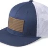 PUMA Men's Volition Heritage Trucker Snapback Golf Hat Navy/white -Golf Hats Sales Store unnamed file 51