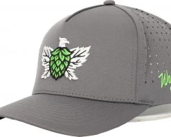 Waggle Men's Birds & Brews Golf Hat Grey -Golf Hats Sales Store unnamed file 510