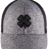 Black Clover Men's Lucky Heather Mesh Golf Hat Black/grey 2 Black Clover Men's Lucky Heather Mesh Golf Hat Black/grey -Golf Hats Sales Store unnamed file 526