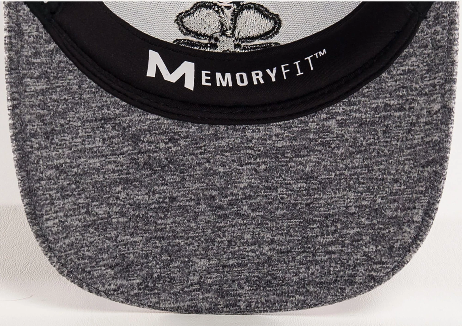 Black Clover Men's Lucky Heather Mesh Golf Hat Black/grey 6 Black Clover Men's Lucky Heather Mesh Golf Hat Black/grey - Image 4