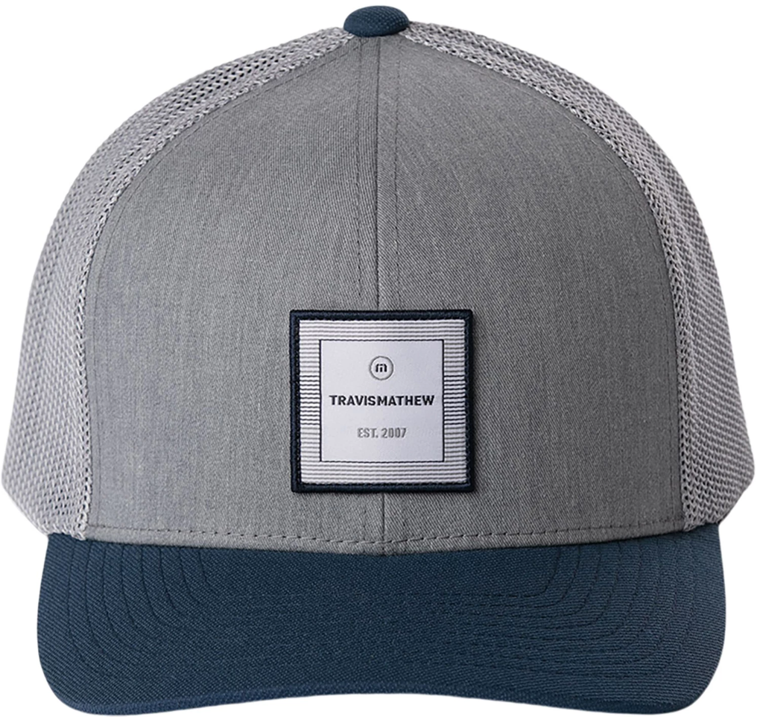 TravisMathew Men's Higher Mountain Oasis Golf Hat Heather Grey 3 TravisMathew Men's Higher Mountain Oasis Golf Hat Heather Grey