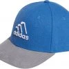 Adidas Men's 3-Stripes Club Golf Hat Grey