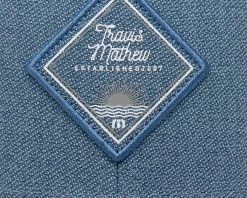 TravisMathew Men's Belly Flop Golf Hat Heather Blue Sapphire 9 TravisMathew Men's Belly Flop Golf Hat Heather Blue Sapphire -Golf Hats Sales Store unnamed file 554