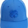 Black Clover Men's Flew Waffle 9 Fitted Golf Hat Royal -Golf Hats Sales Store unnamed file 571