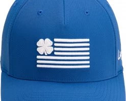 Black Clover Men's Clover Nation 13 Snapback Golf Hat Royal