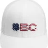 Black Clover BC Flag Snapback Golf Hat For Men White -Golf Hats Sales Store unnamed file 591
