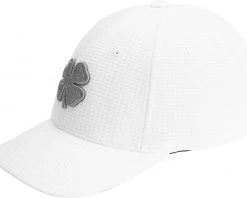 Black Clover Men's Flew Waffle 11 Fitted Golf Hat White 8 Black Clover Men's Flew Waffle 11 Fitted Golf Hat White -Golf Hats Sales Store unnamed file 598