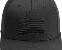 Black Clover Men's Clover Nation 16 Snapback Golf Hat