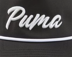PUMA Retro Rope Snapback Golf Hat For Men Black/white 9 PUMA Retro Rope Snapback Golf Hat For Men Black/white -Golf Hats Sales Store unnamed file 623