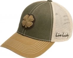 Black Clover Men's Two-Tone Vintage 23 Snapback Golf Hat Olive -Golf Hats Sales Store unnamed file 639