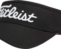 Titleist Men's Tour Performance Golf Visor Black/white