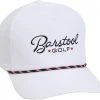 Barstool Sports Men's Imperial Rope Golf Hat White/navy/red