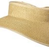 Lady Hagen Women's Packable Sun Visor Light Brown -Golf Hats Sales Store unnamed file 659