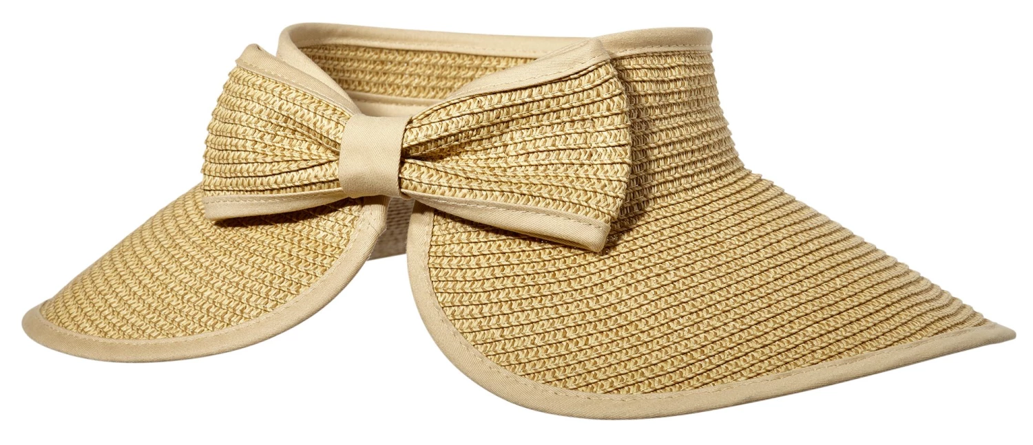 Lady Hagen Women's Packable Sun Visor Light Brown 4 Lady Hagen Women's Packable Sun Visor Light Brown - Image 2