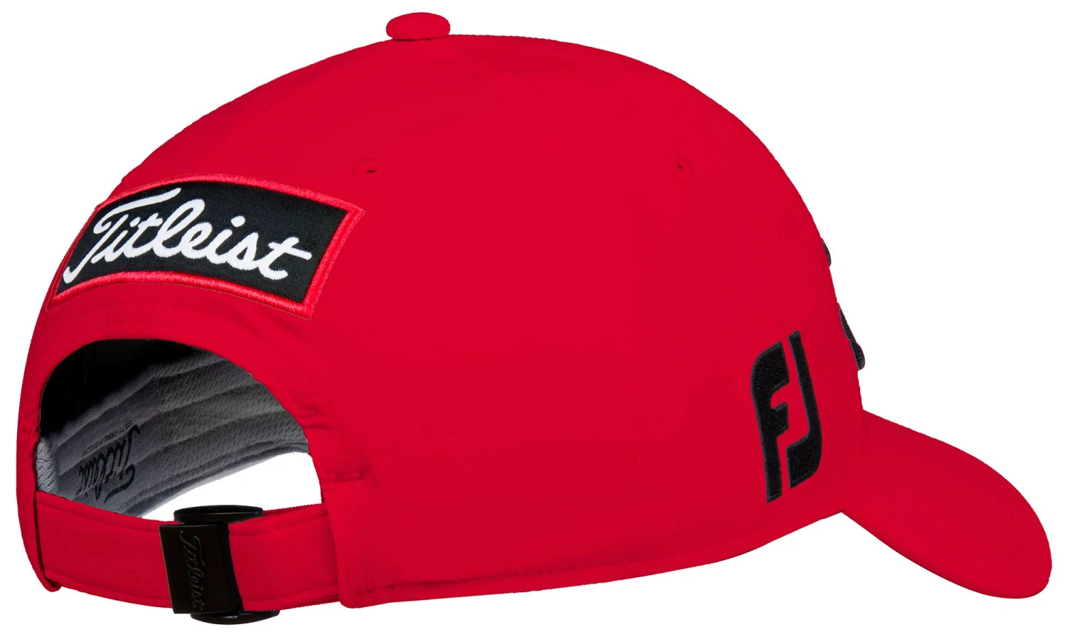 Titleist Men's 2020 Tour Performance Golf Hat Red/black 6 Titleist Men's 2020 Tour Performance Golf Hat Red/black - Image 4