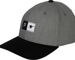 PUMA Men's Trunk Slammer Snapback Golf Hat Quiet Shade/black