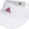Adidas Women's Fairway Golf Visor White 1 Adidas Women's Fairway Golf Visor White -Golf Hats Sales Store unnamed file 724