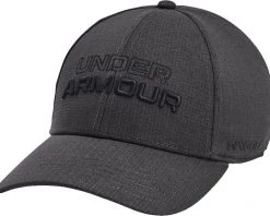 Under Armour Men's Jordan Spieth Tour Golf Hat Jet Gray/black
