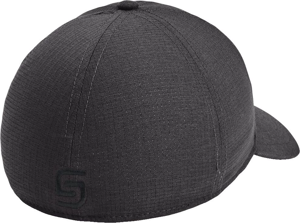 Under Armour Men's Jordan Spieth Tour Golf Hat Jet Gray/black 4 Under Armour Men's Jordan Spieth Tour Golf Hat Jet Gray/black - Image 2