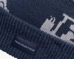 TravisMathew Men's Swingles Golf Beanie Heather Grey -Golf Hats Sales Store unnamed file 73