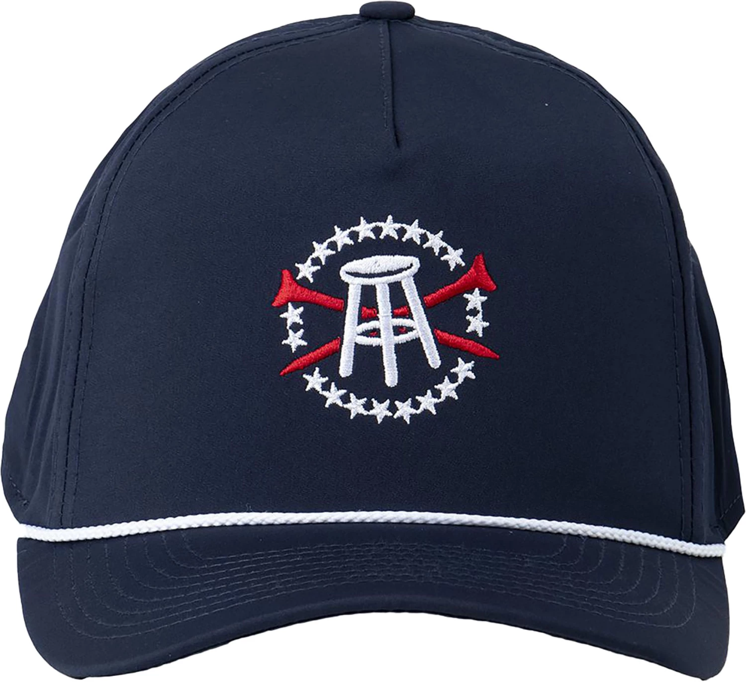 Barstool Sports Men's Logo Rope Golf Hat Navy 3 Barstool Sports Men's Logo Rope Golf Hat Navy