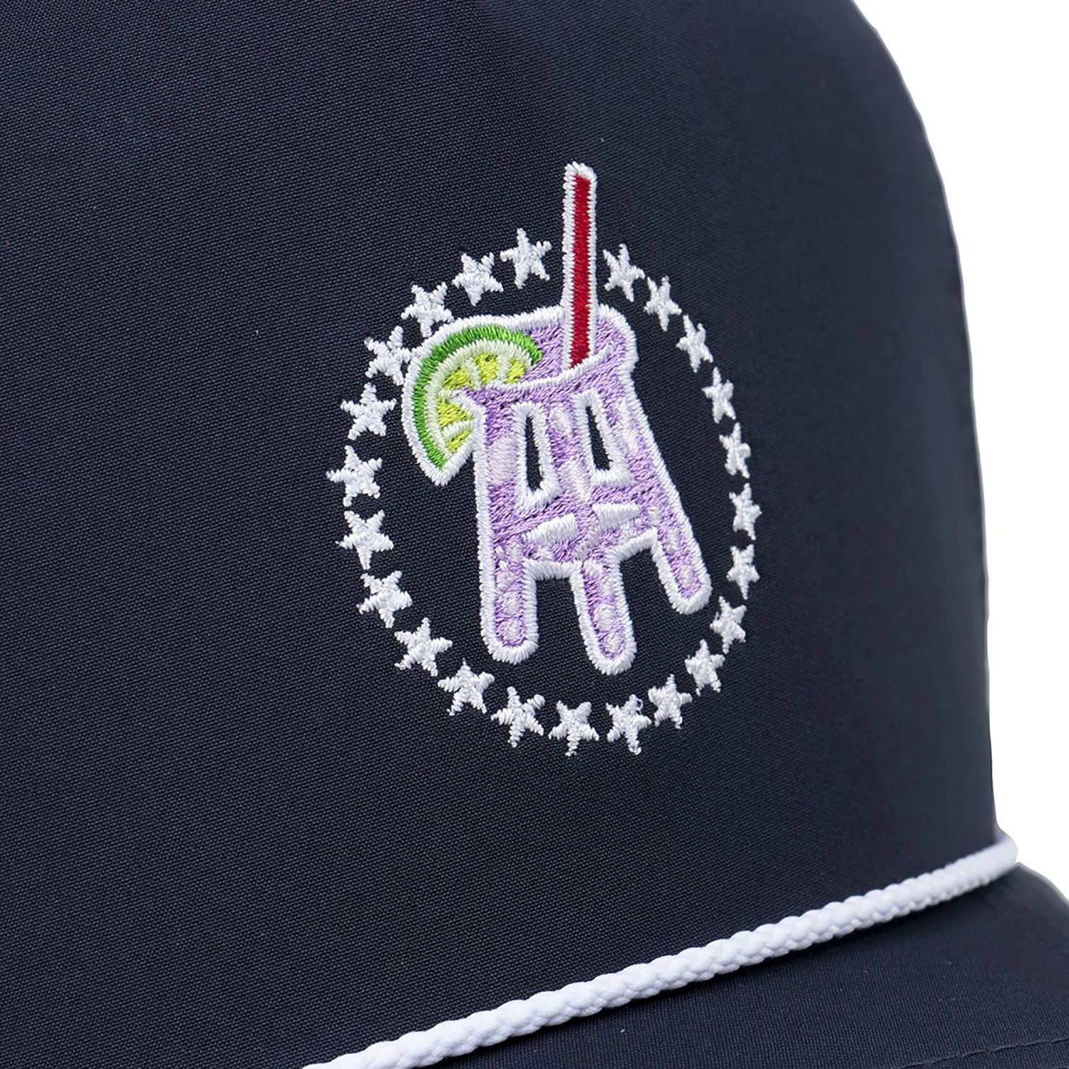 Barstool Sports Men's Transfusion Rope Golf Hat White 6 Barstool Sports Men's Transfusion Rope Golf Hat White - Image 4