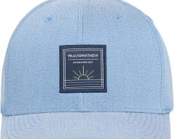 TravisMathew Men's Hancock Golf Hat Heather Riviera