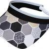 Glove It Women's Patterned Golf Visor Black/grey 2 Glove It Women's Patterned Golf Visor Black/grey -Golf Hats Sales Store unnamed file 788