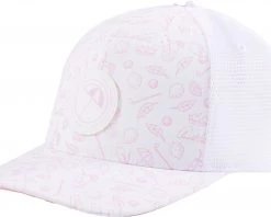 PUMA Men's Golf Arnold Palmer King Snapback Hat White/pink