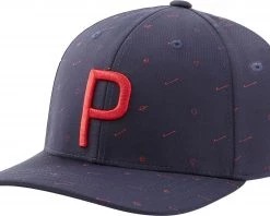 PUMA Men's Love Golf P Snapback Golf Hat Navy 8 PUMA Men's Love Golf P Snapback Golf Hat Navy -Golf Hats Sales Store unnamed file 807